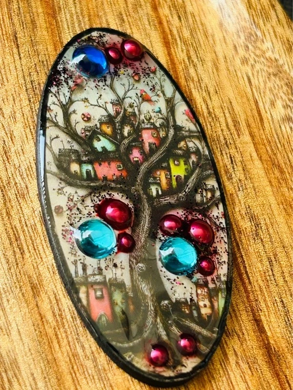 Cabochão ovalado Árvore da vida – photo 3